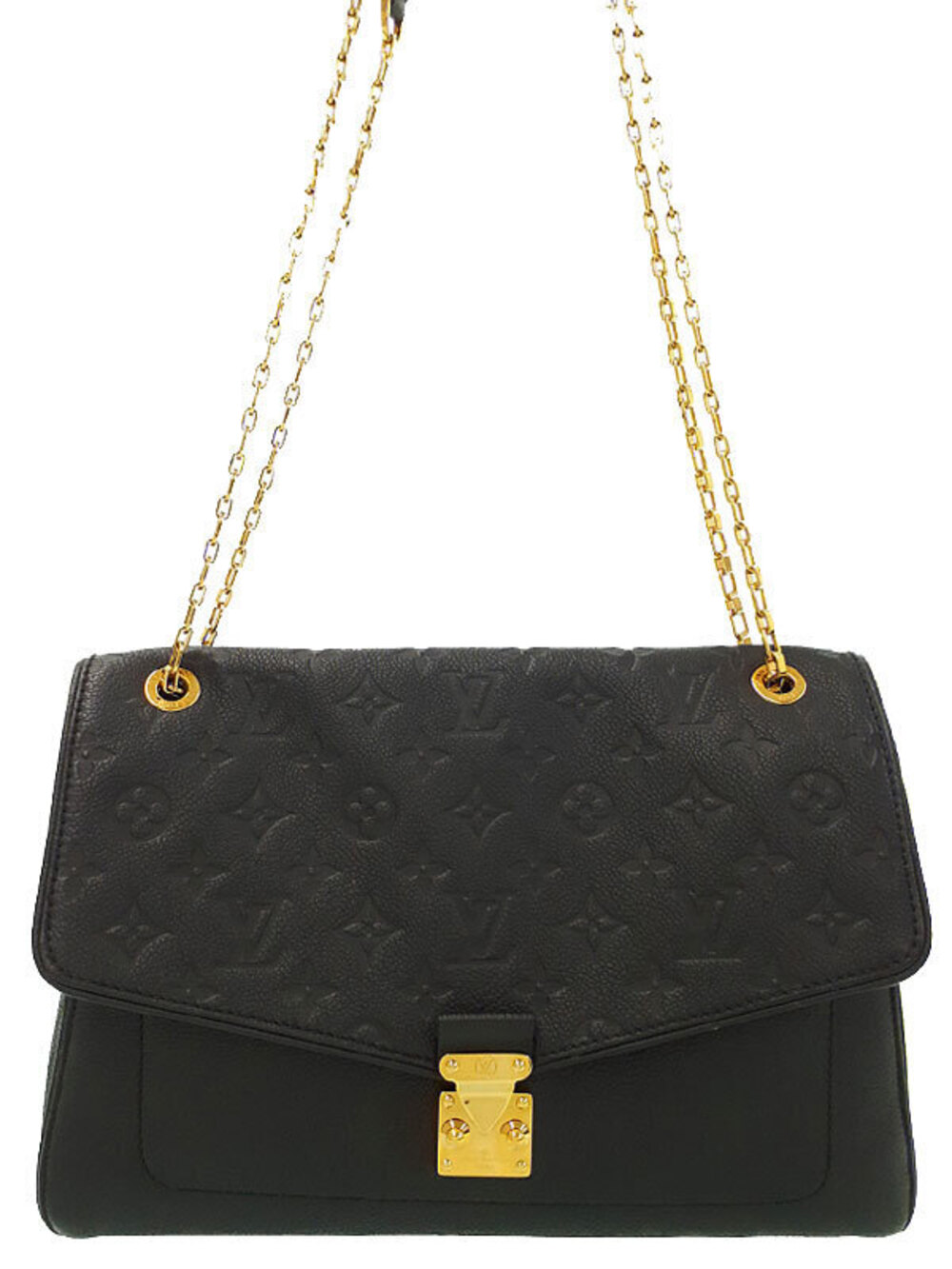Louis Vuitton Monogram Empreinte Saint Germain Chain Shoulder Bag